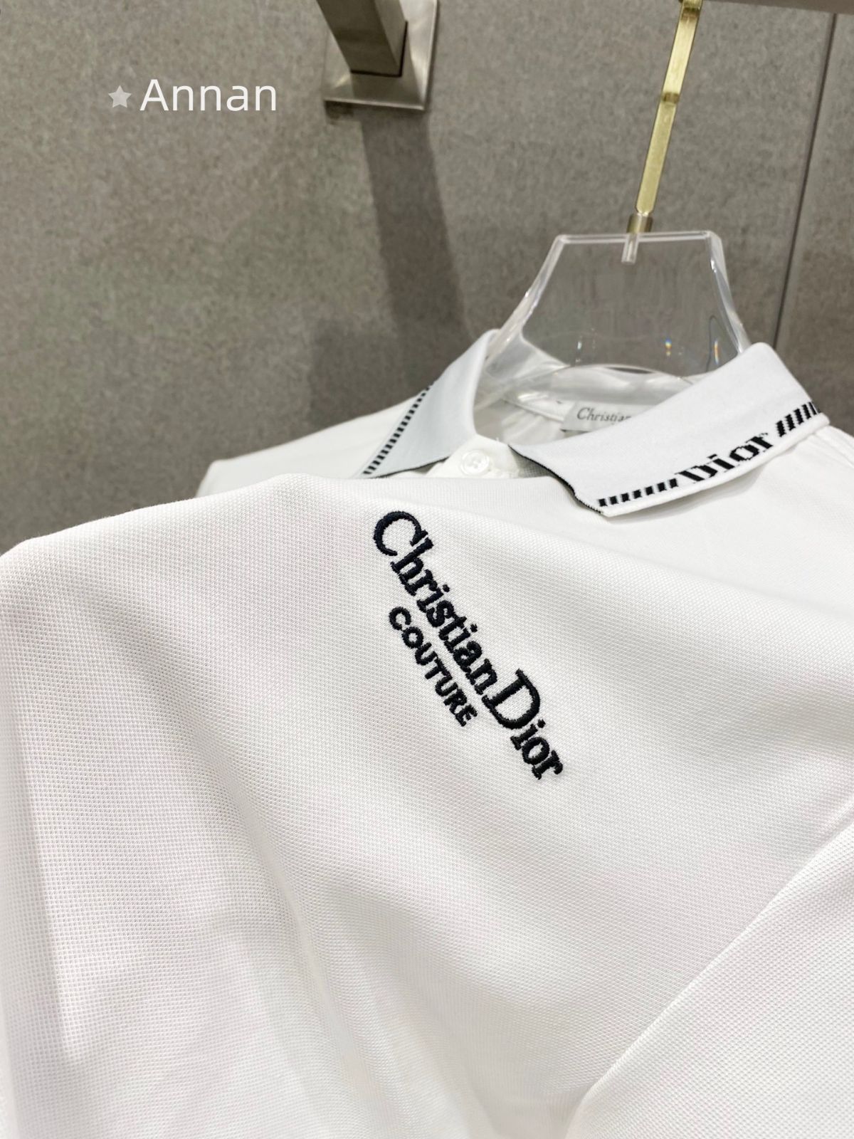 激レア 本日特価 新品 タグ付 CHRISTIAN DIOR クリスチャン ディオールポロシャツ 半袖シャツ POLO メンズ レディース ユニセックス カジュアル
