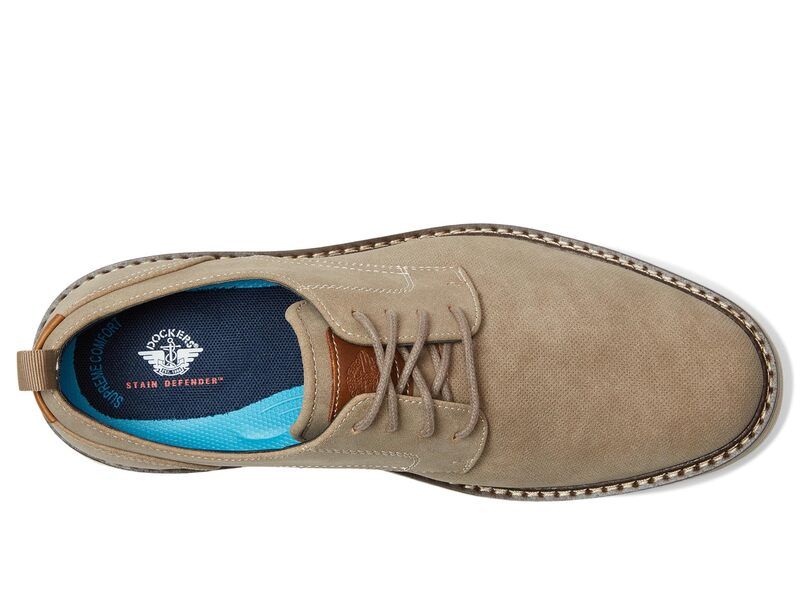 ドッカーズ メンズ シューズ オックスフォード Dockers Elmington Taupe トープ