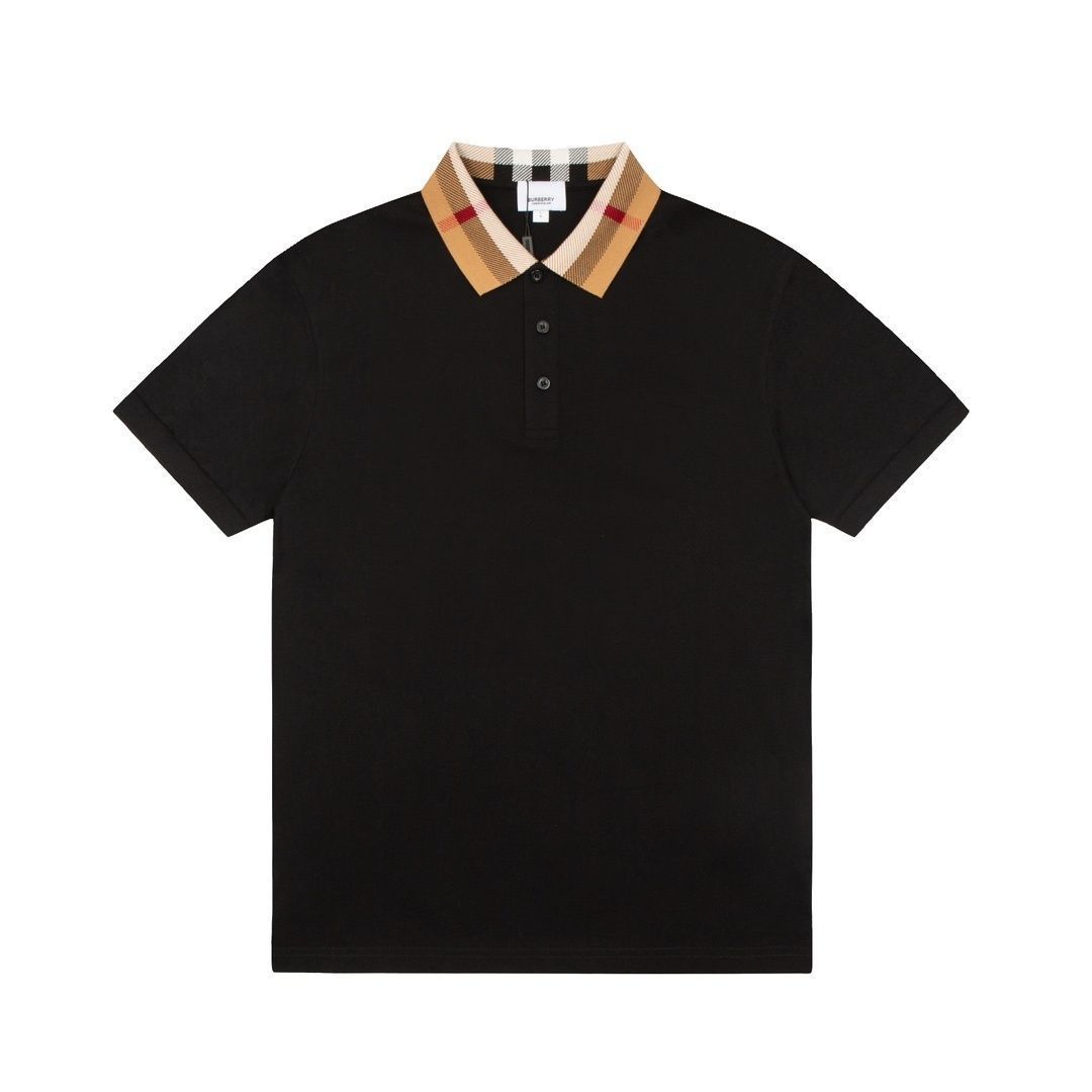実用性 ★★ 新品 タグ付 BURBERRY バーバリー ポロシャツ 半袖シャツ POLO メンズ レディース ユニセックス カジュアル