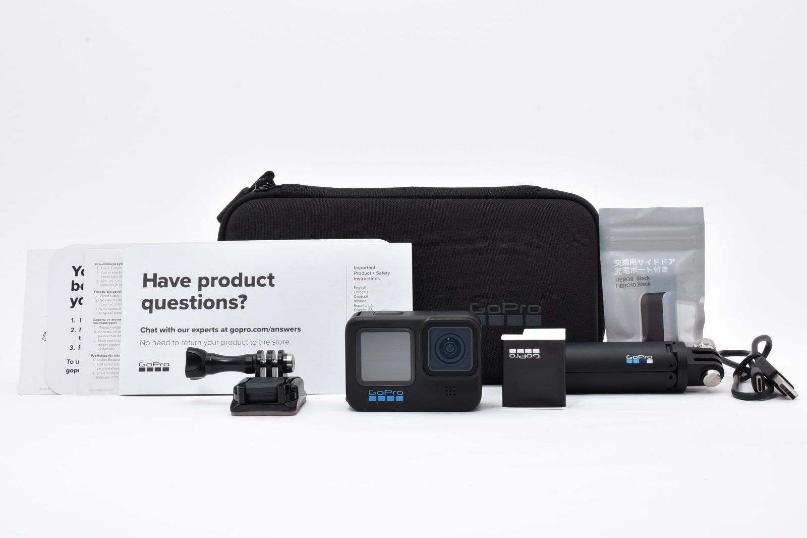 【返品保証】美品｜GoPro ゴープロ HERO11 Black アクションカメラ　付属品多数 #C260620-05