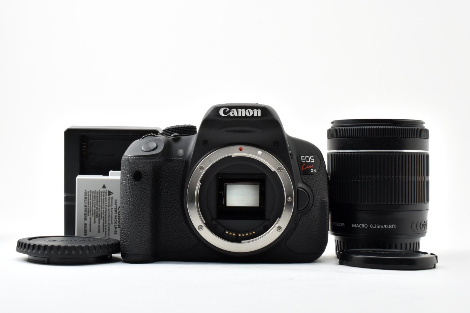 【返品保証】訳あり｜Canon キヤノン EOS Kiss X7i 18-55mm IS STM レンズキット 《ショット数：6830回》 #C260618-23