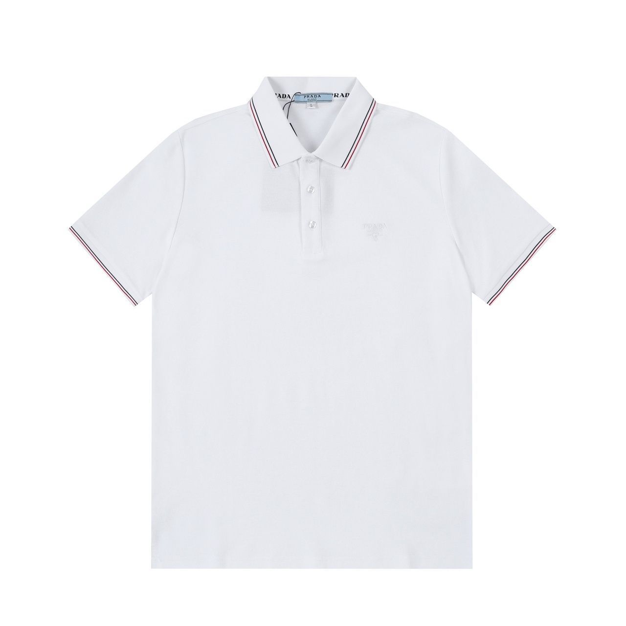 超美品 限定品 超美品 超美品 新品 タグ付 PRADA プラダ ポロシャツ 半袖シャツ POLO メンズ レディース ユニセックス カジュアル