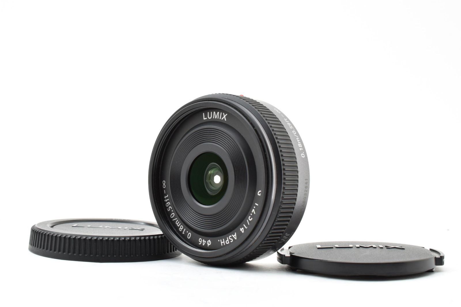 【返品保証】良品｜Panasonic パナソニック LUMIX G 14mm F2.5 ASPH. 単焦点レンズ #C260621-16