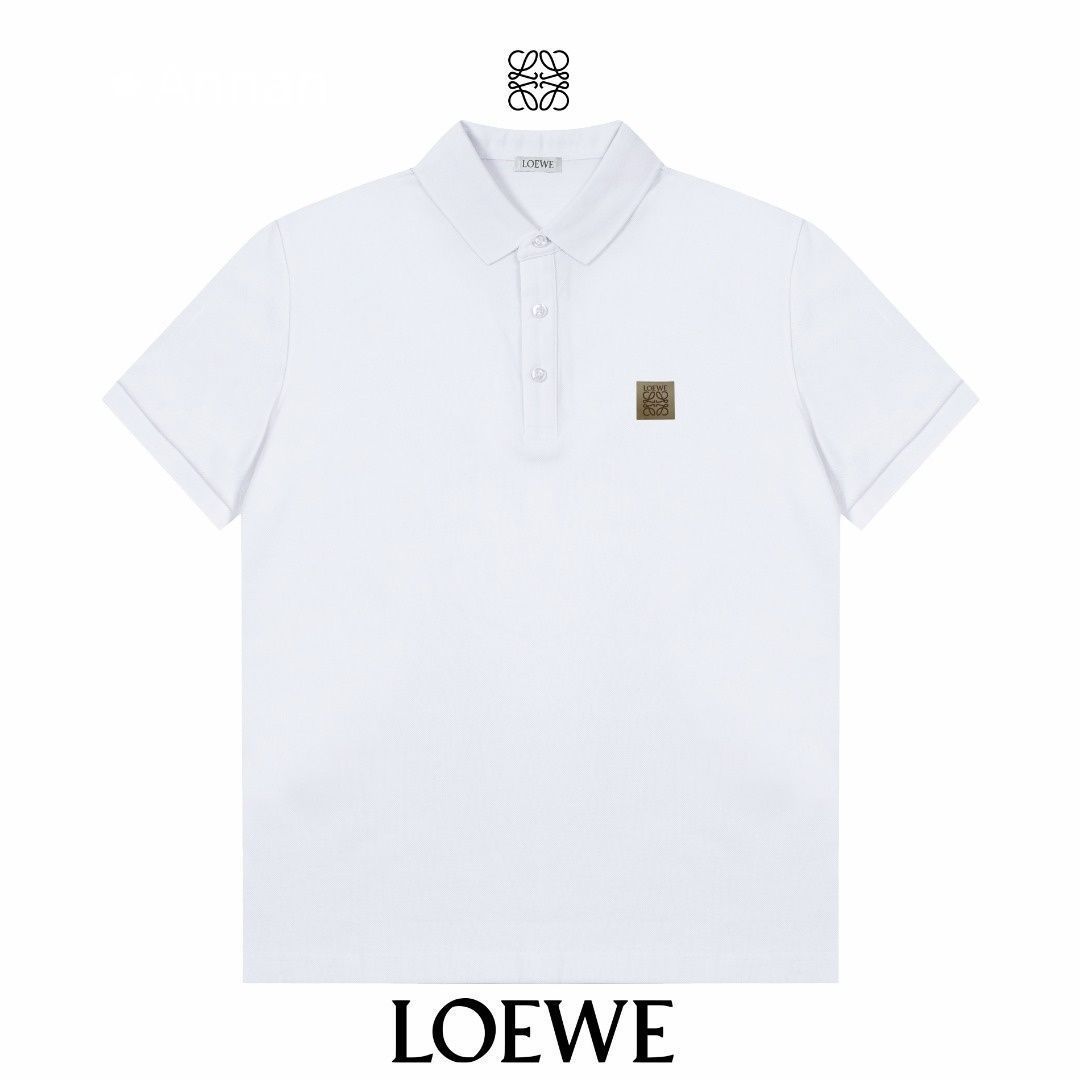 【未使用品】新品 タグ付 LOEWE ロエベ ポロシャツ 半袖シャツ POLO メンズ レディース ユニセックス カジュアル