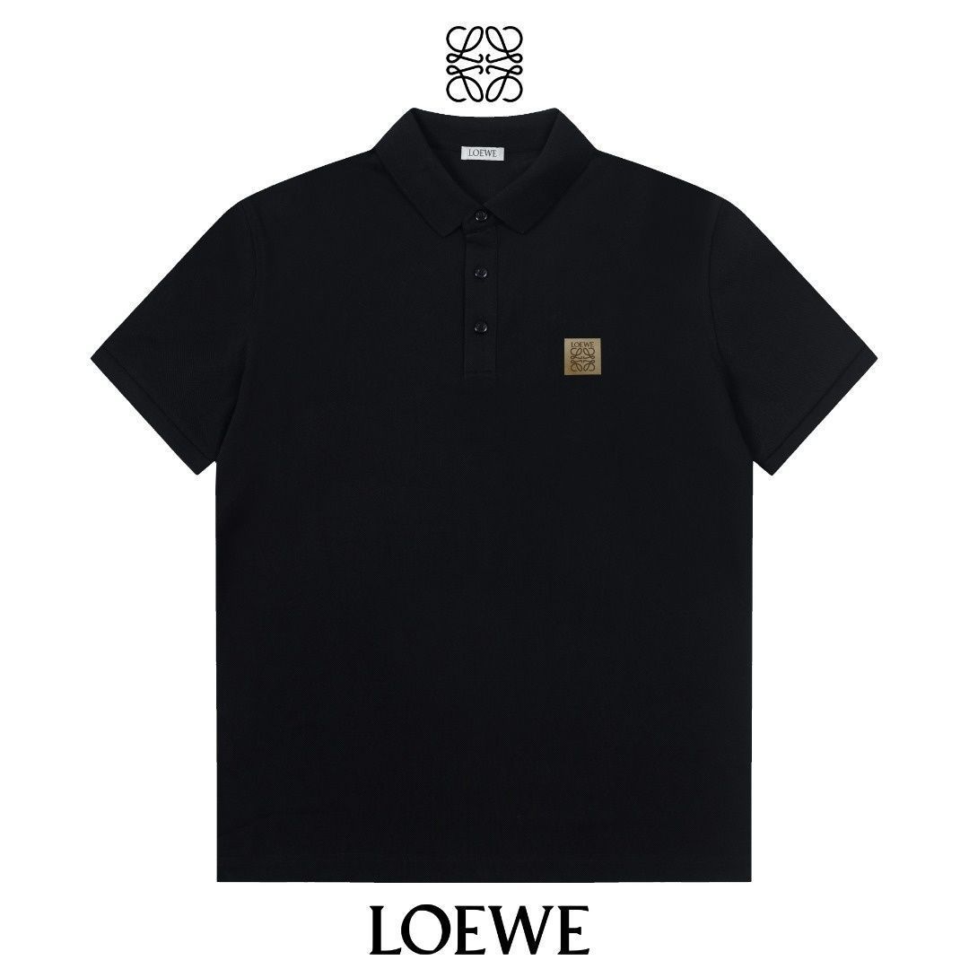 実用性 【極美品】新品 タグ付 LOEWE ロエベ ポロシャツ 半袖シャツ POLO メンズ レディース ユニセックス カジュアル