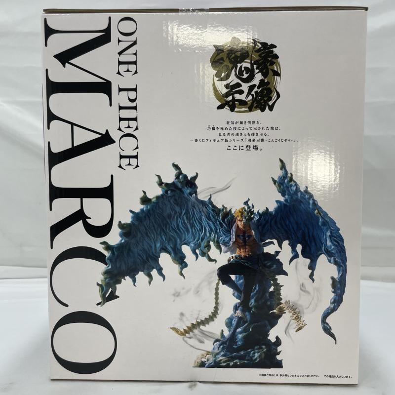 中古】未開)BANDAI 一番くじ ラストワン賞 マルコ 魂豪示像 ラストワン