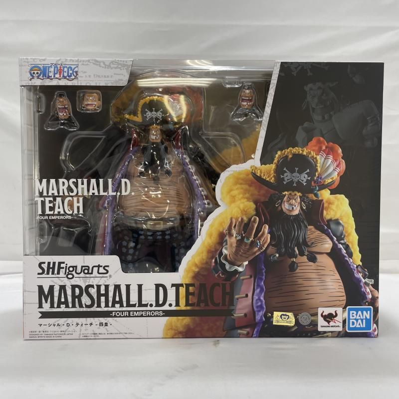 【中古】未開封)BANDAI S.H.Figuarts マーシャル・D・ティーチ 四皇 ONE PIECE[19]