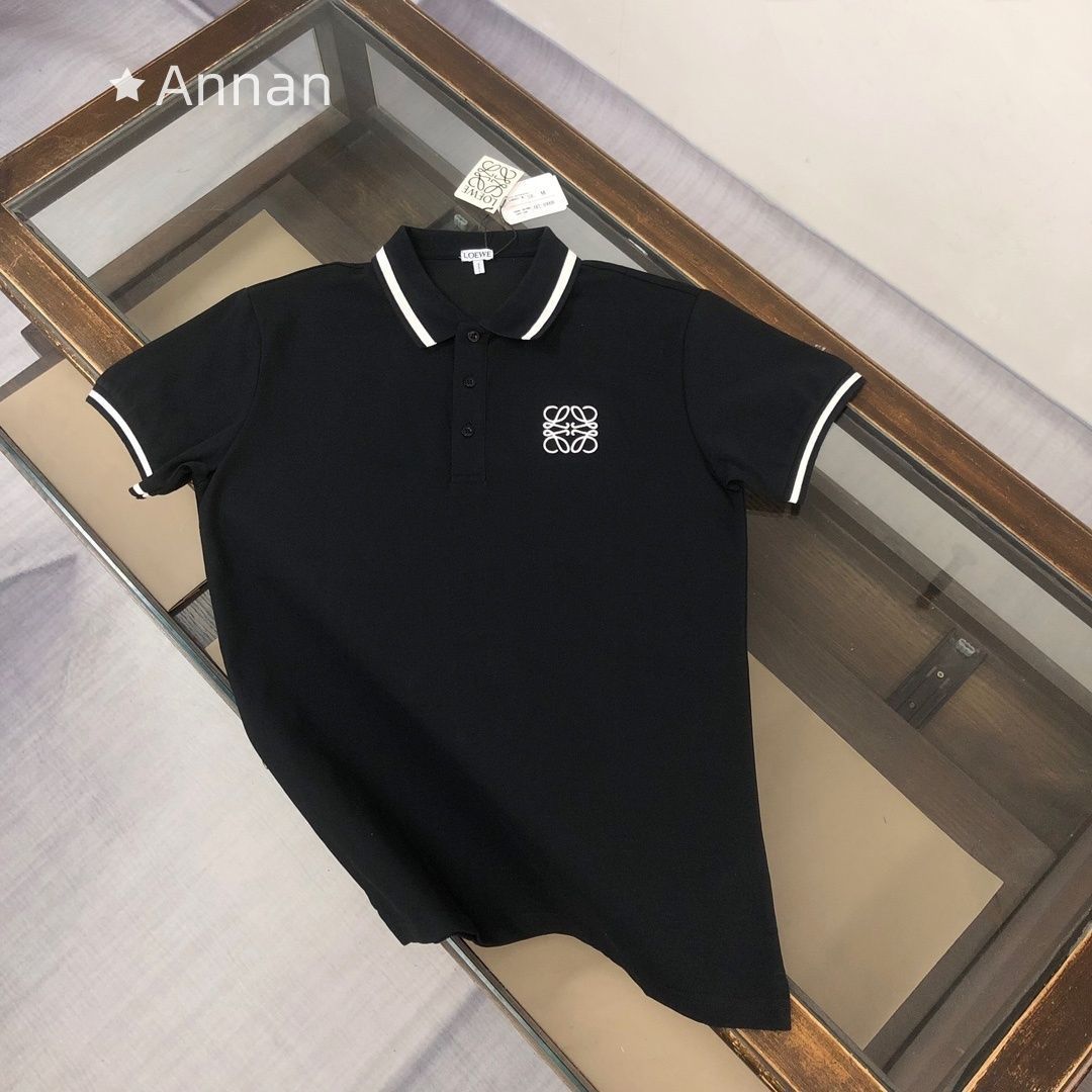 美品 本日特価 新品 タグ付 LOEWE ロエベ ポロシャツ 半袖シャツ POLO メンズ レディース ユニセックス カジュアル