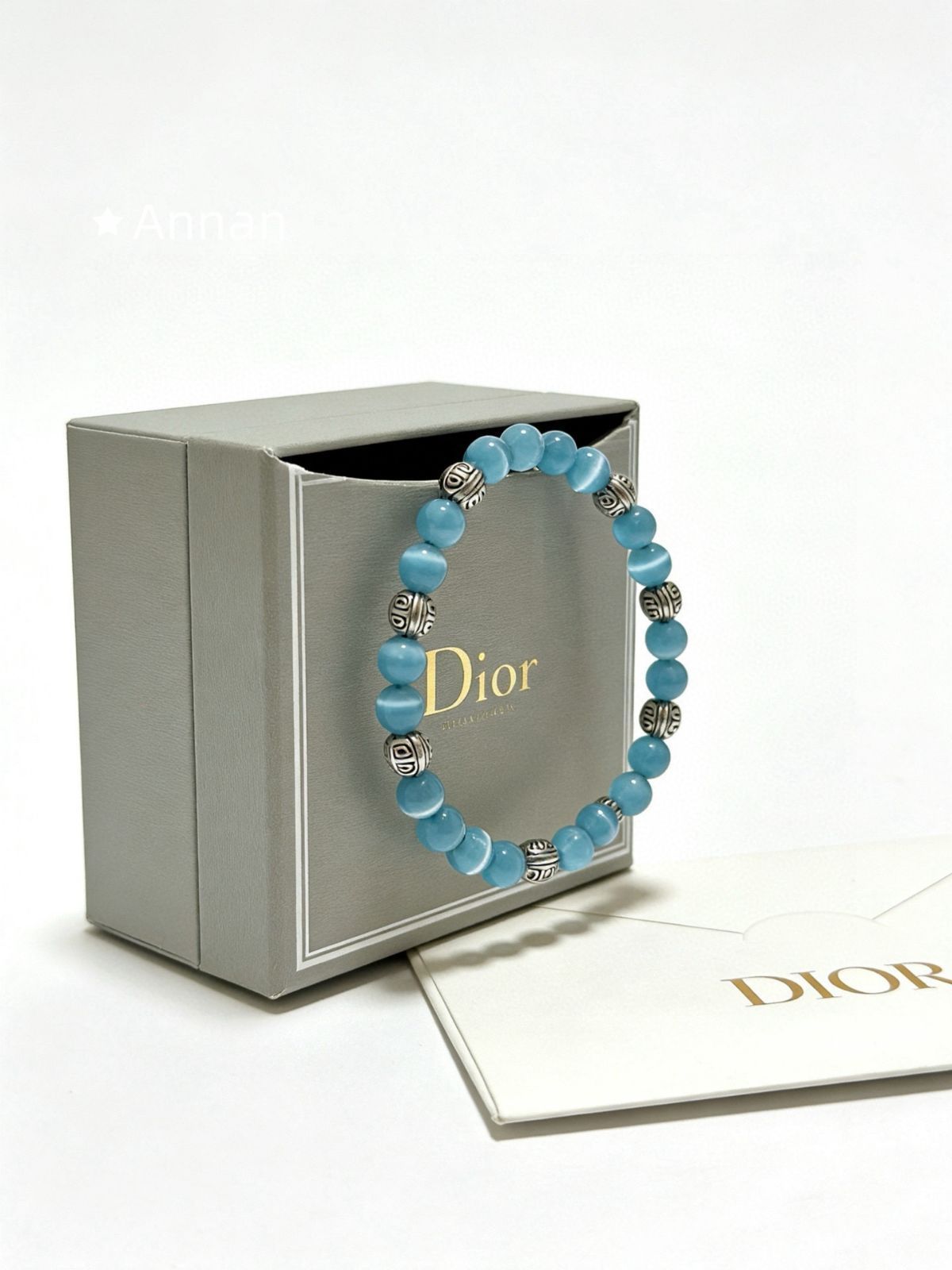 状態良 超新品 CHRISTIAN DIOR クリスチャン ディオール ブレスレット バングル リストバンド メンズ 結婚式 卒業式 清楚 イベント 入学式