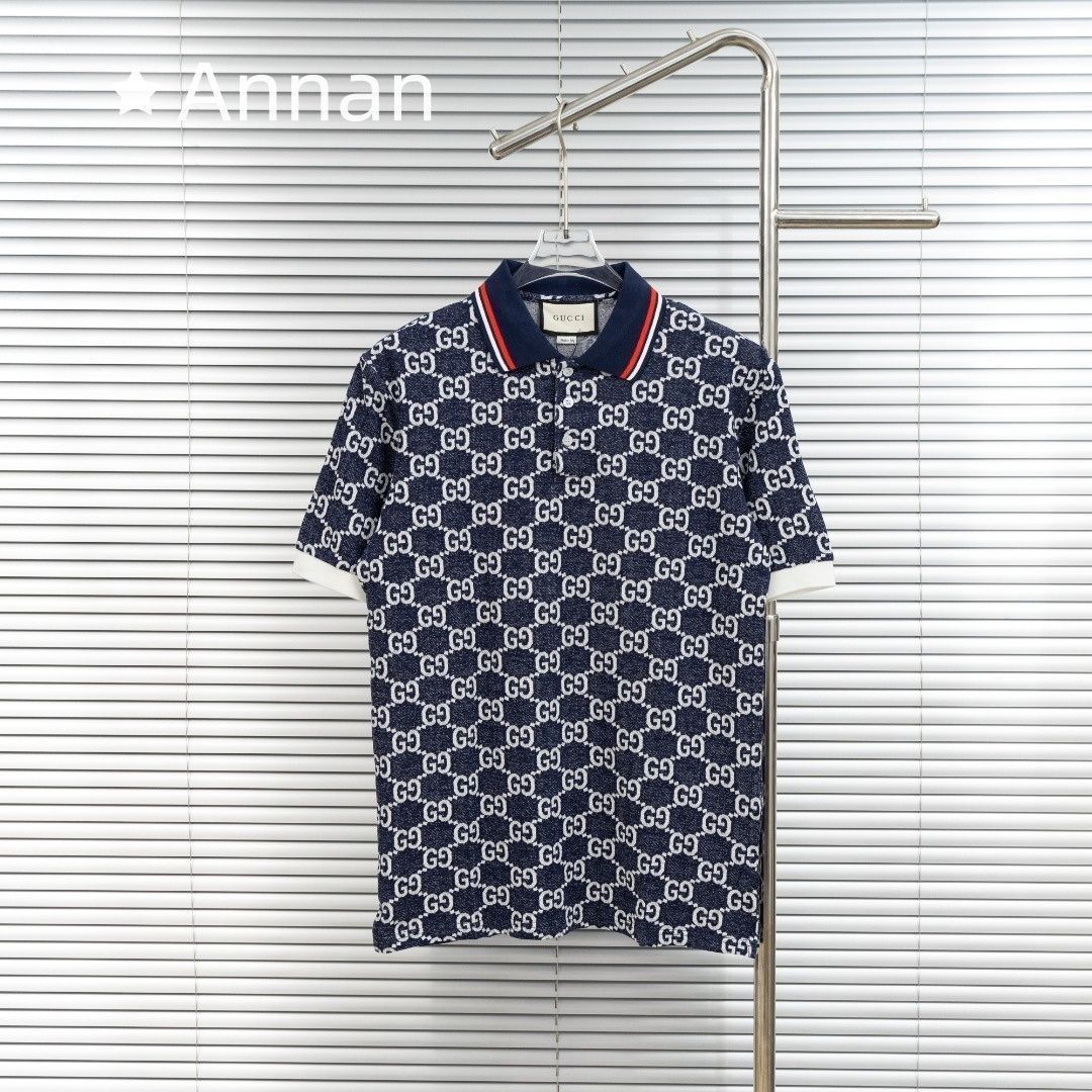 最終値下げ 新品 タグ付 GUCCI グッチ ポロシャツ 半袖シャツ POLO メンズ レディース ユニセックス カジュアル