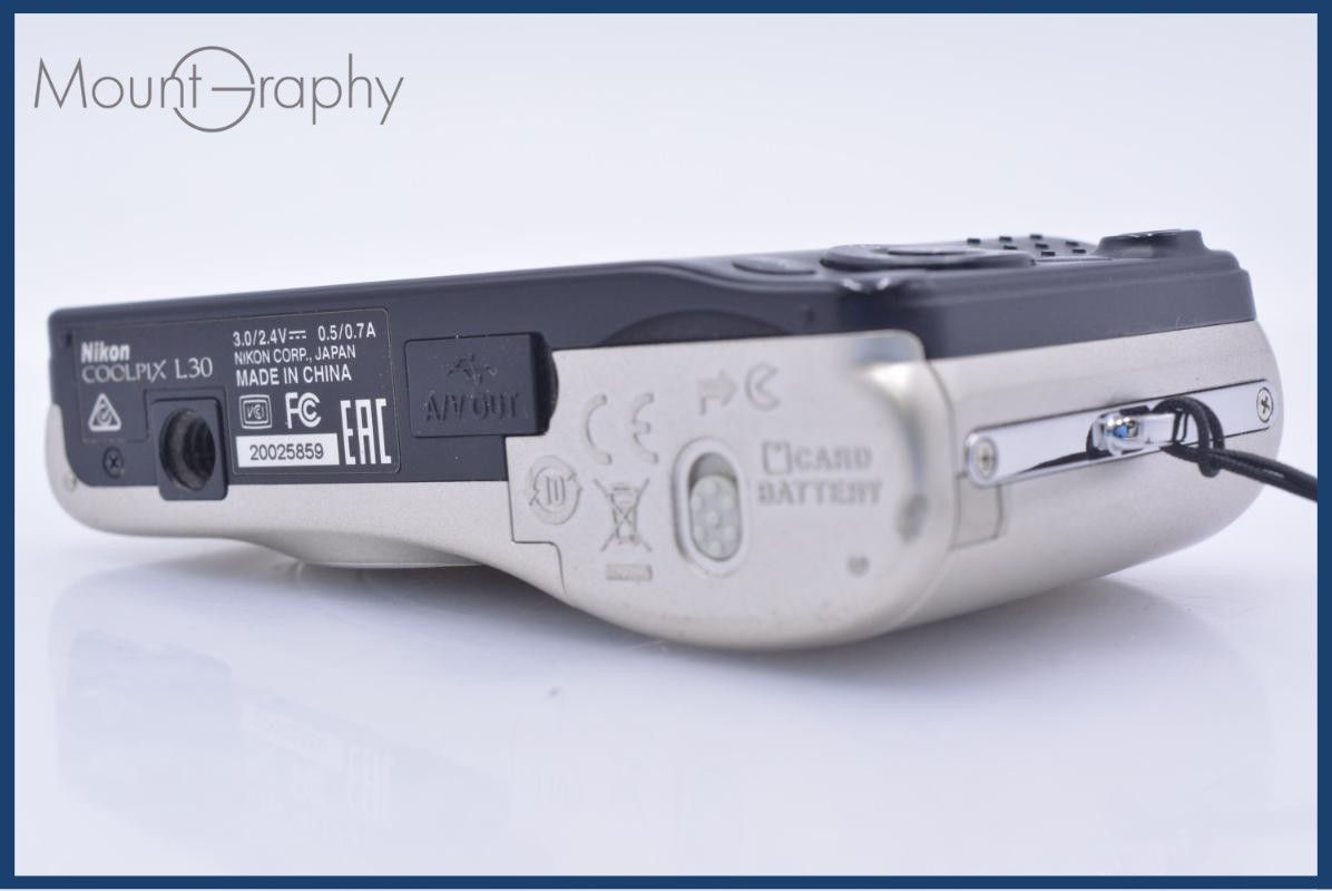 難あり ニコン Nikon COOLPIX L30 5x 単三電池仕様 同梱無料 #am8318