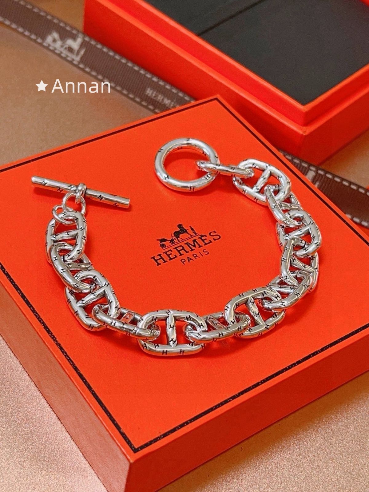 新製品 本日特価 美新品 HERMES エルメス ブレスレット バングル リストバンド メンズ 結婚式 卒業式 清楚 イベント 入学式 9,120円
