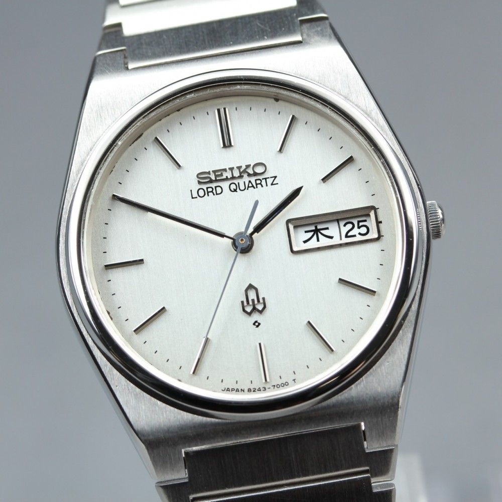 【稼働品】SEIKO ロードクォーツ 8243-7000 クオーツ メンズ (1979年製) #17430