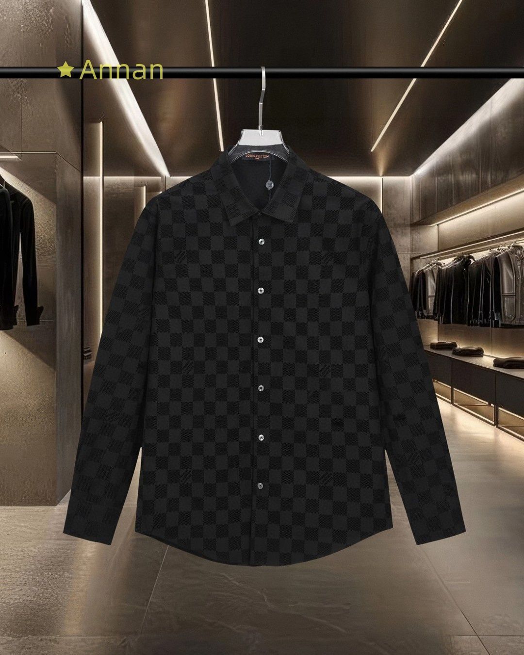 お値下げ！限定 新品 タグ付 LV LOUIS VUITTON ルイヴィトン 長袖シャツ メンズ レディース ユニセックス カジュアル