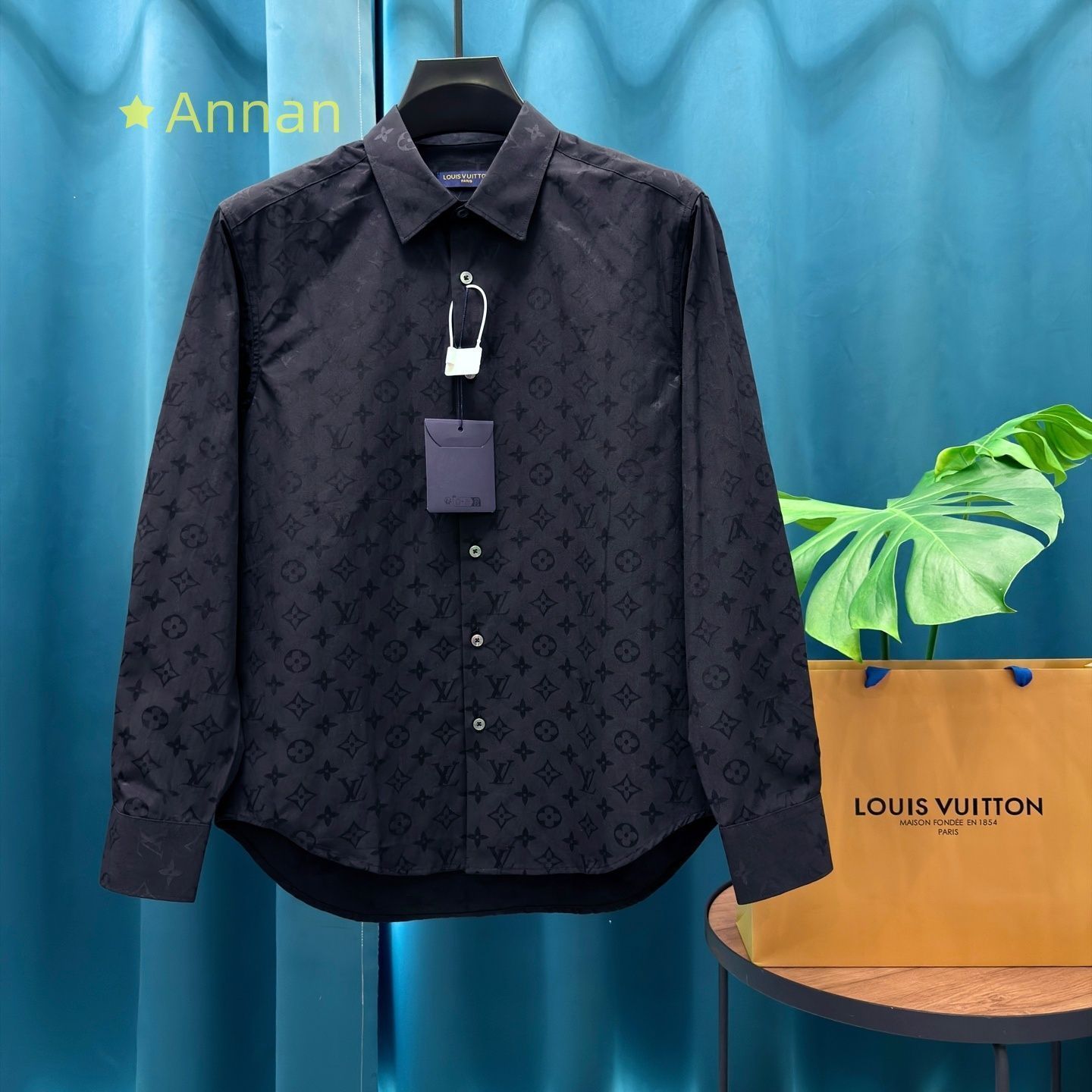 極美品 新品 タグ付 LV LOUIS VUITTON ルイヴィトン 長袖シャツ メンズ レディース ユニセックス カジュアル 極美品 新品 タグ付 LV LOUIS VUITTON ルイヴィトン 長袖シャツ メンズ レディース ユニセックス カジュアル