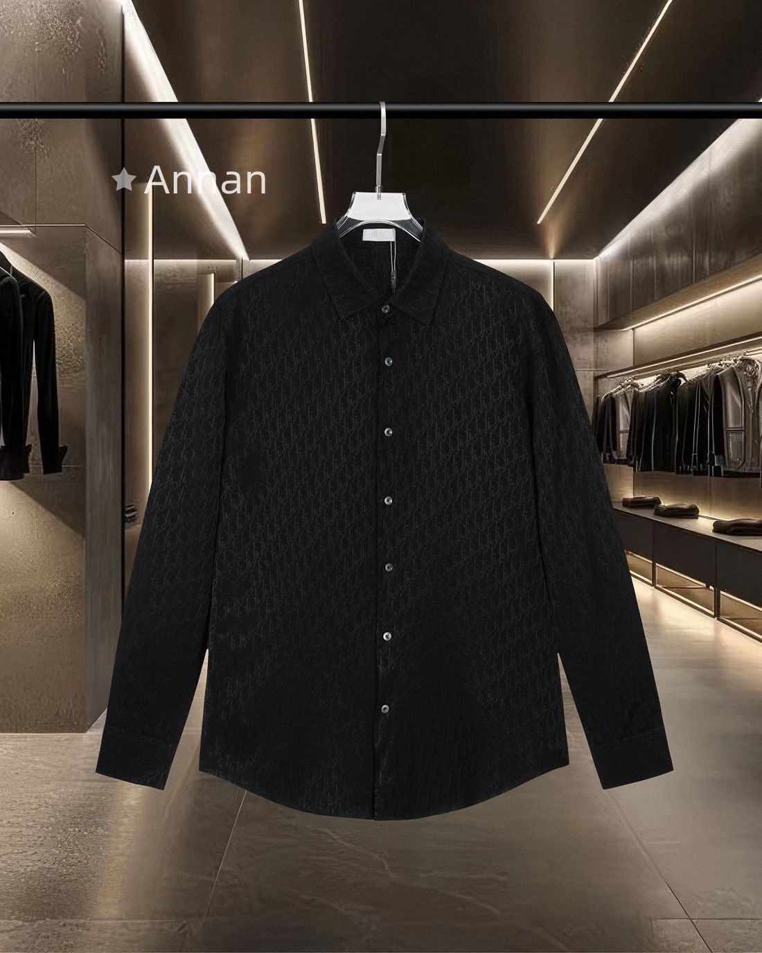 最終値下げ 新品 新品！新品 タグ付 Christian Dior クリスチャンディオール 長袖シャツ メンズ レディース ユニセックス カジュアル