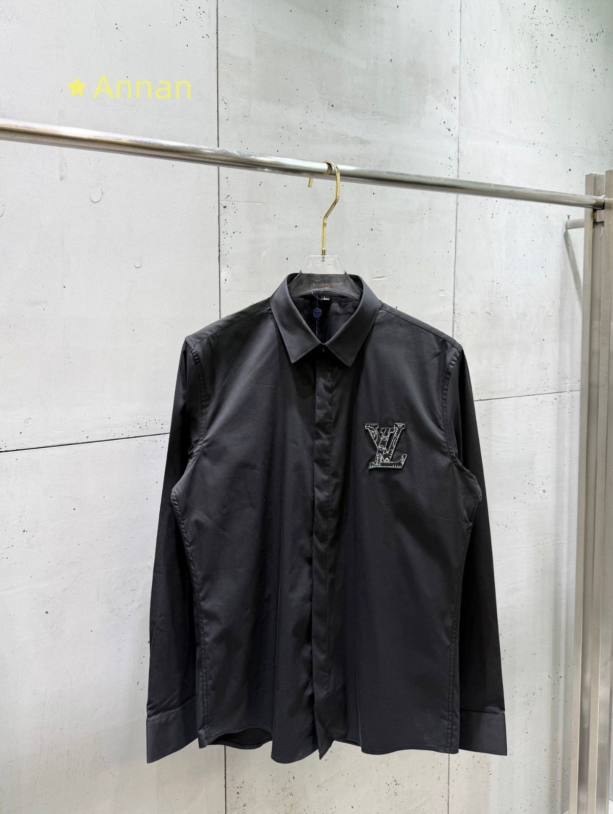 限界 美品 新品 タグ付 LV LOUIS VUITTON ルイヴィトン 長袖シャツ メンズ レディース ユニセックス カジュアル