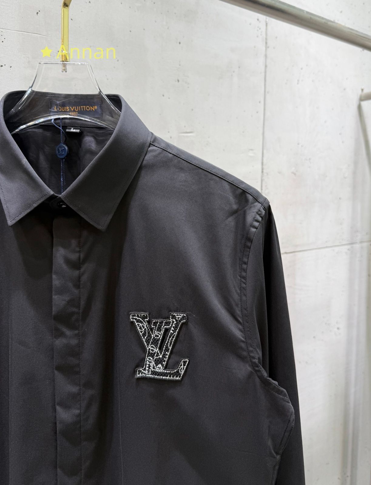 限界 美品 新品 タグ付 LV LOUIS VUITTON ルイヴィトン 長袖シャツ メンズ レディース ユニセックス カジュアル