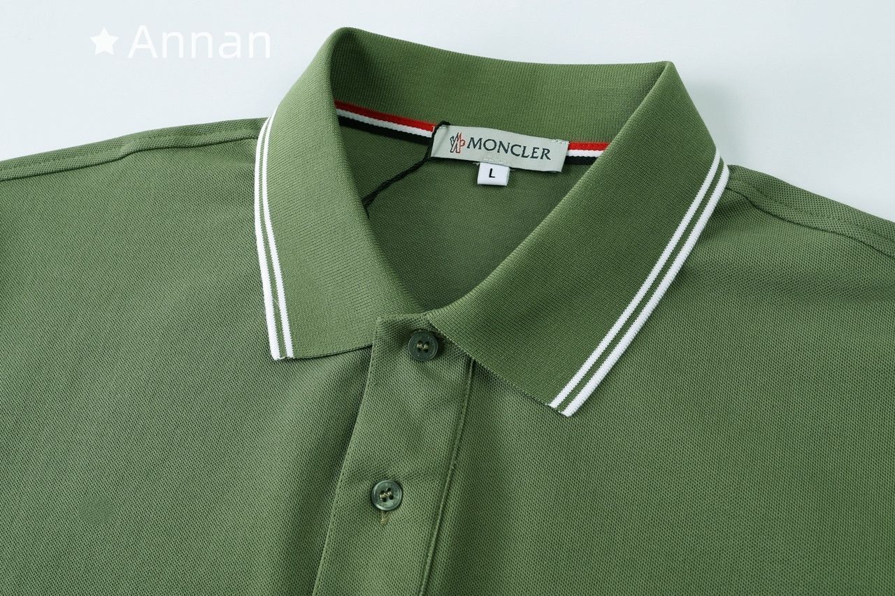 美品★ ★★新品 タグ付 MONCLER モンクレール ポロシャツ 半袖シャツ POLO メンズ レディース ユニセックス カジュアル