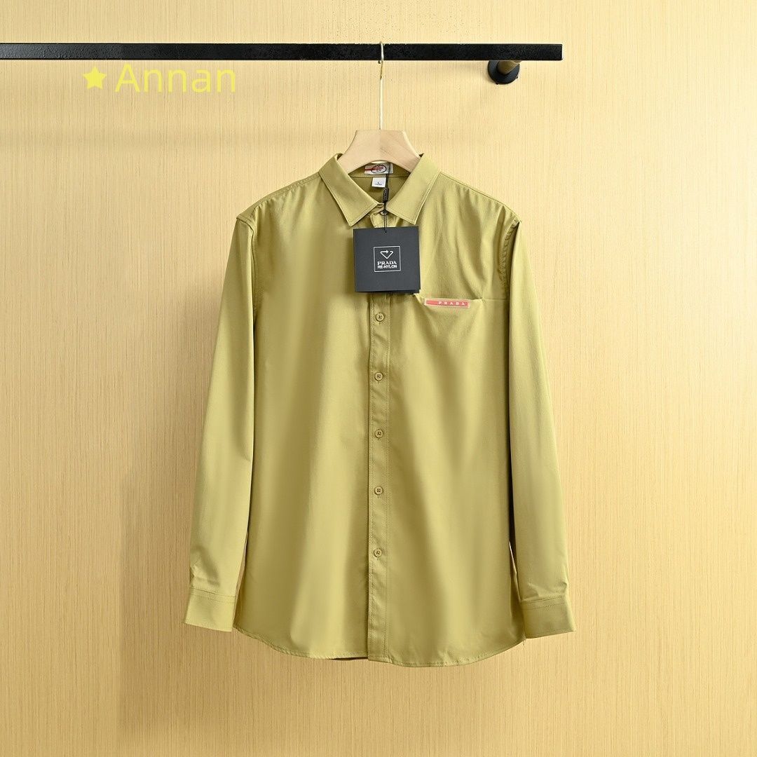 高級 人気商品新品 タグ付 PRADA プラダ 長袖シャツ メンズ レディース ユニセックス カジュアル 高級 人気商品新品 タグ付 PRADA プラダ 長袖シャツ メンズ レディース ユニセックス カジュアル
