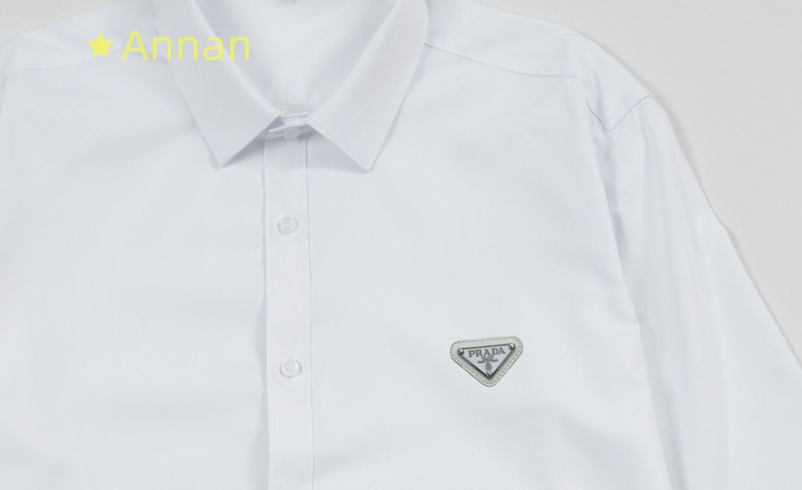 新作 期間限定☆新品 タグ付 PRADA プラダ 長袖シャツ メンズ レディース ユニセックス カジュアル 新作 期間限定☆新品 タグ付 PRADA プラダ 長袖シャツ メンズ レディース ユニセックス カジュアル