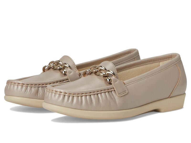 サス レディース シューズ スリッポン・ローファー SAS Metro Link Comfort Loafer Champagne シャンパン