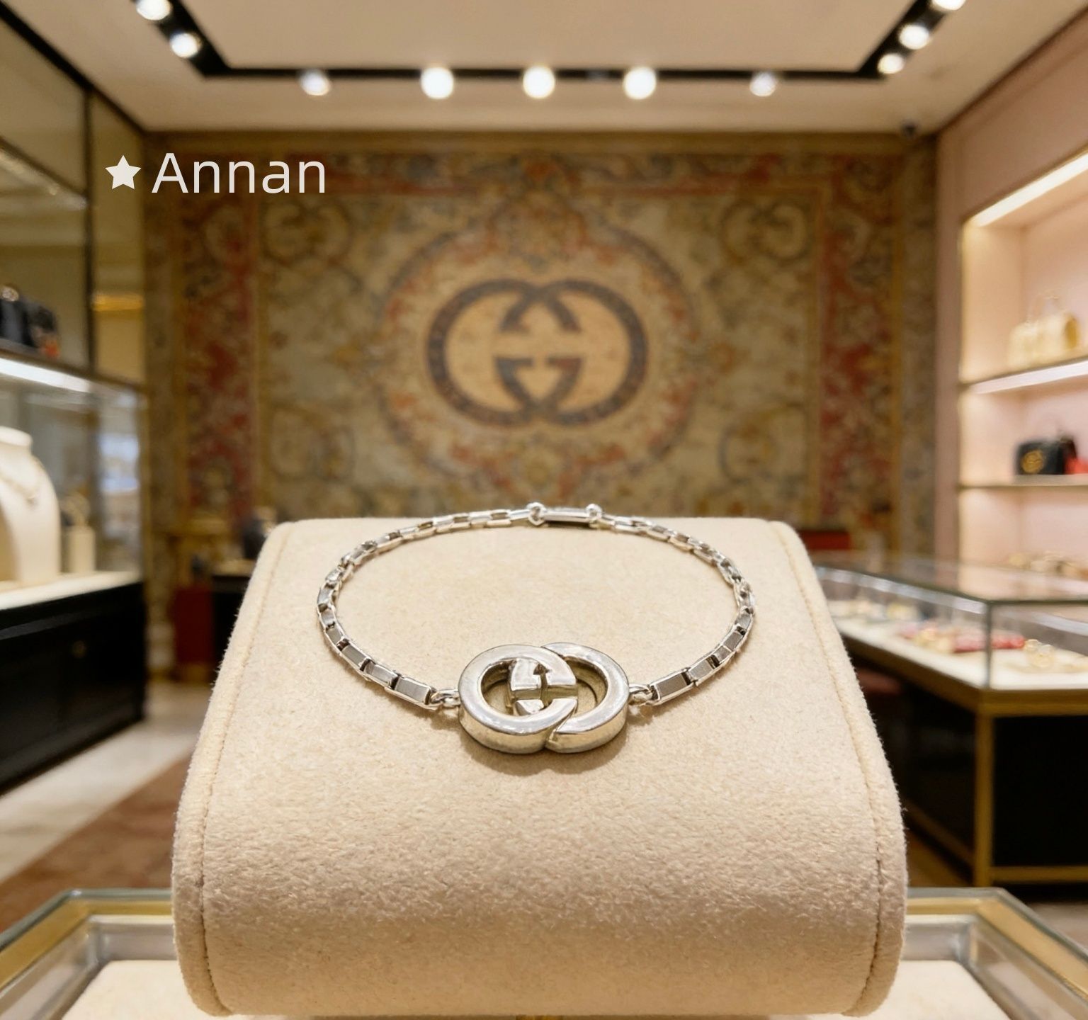 人気 極美品新品 GUCCI グッチ ブレスレット バングル リストバンド メンズ 結婚式 卒業式 清楚 イベント 入学式