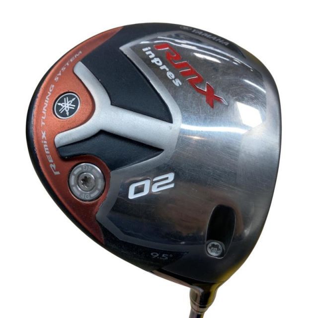 【中古】 ヤマハ inpres RMX 02(2015) 9.5° ドライバー DR 純正特注シャフト (フレックスS) メンズ 男性用 右利き 右用 Cランク ゴルフクラブ