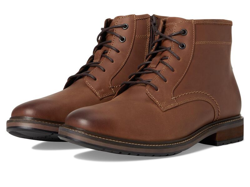 フローシャイム メンズ シューズ ブーツ・レインブーツ レース Florsheim Forge Plain Toe Lace Boots Brown Crazy Hor ブラウン