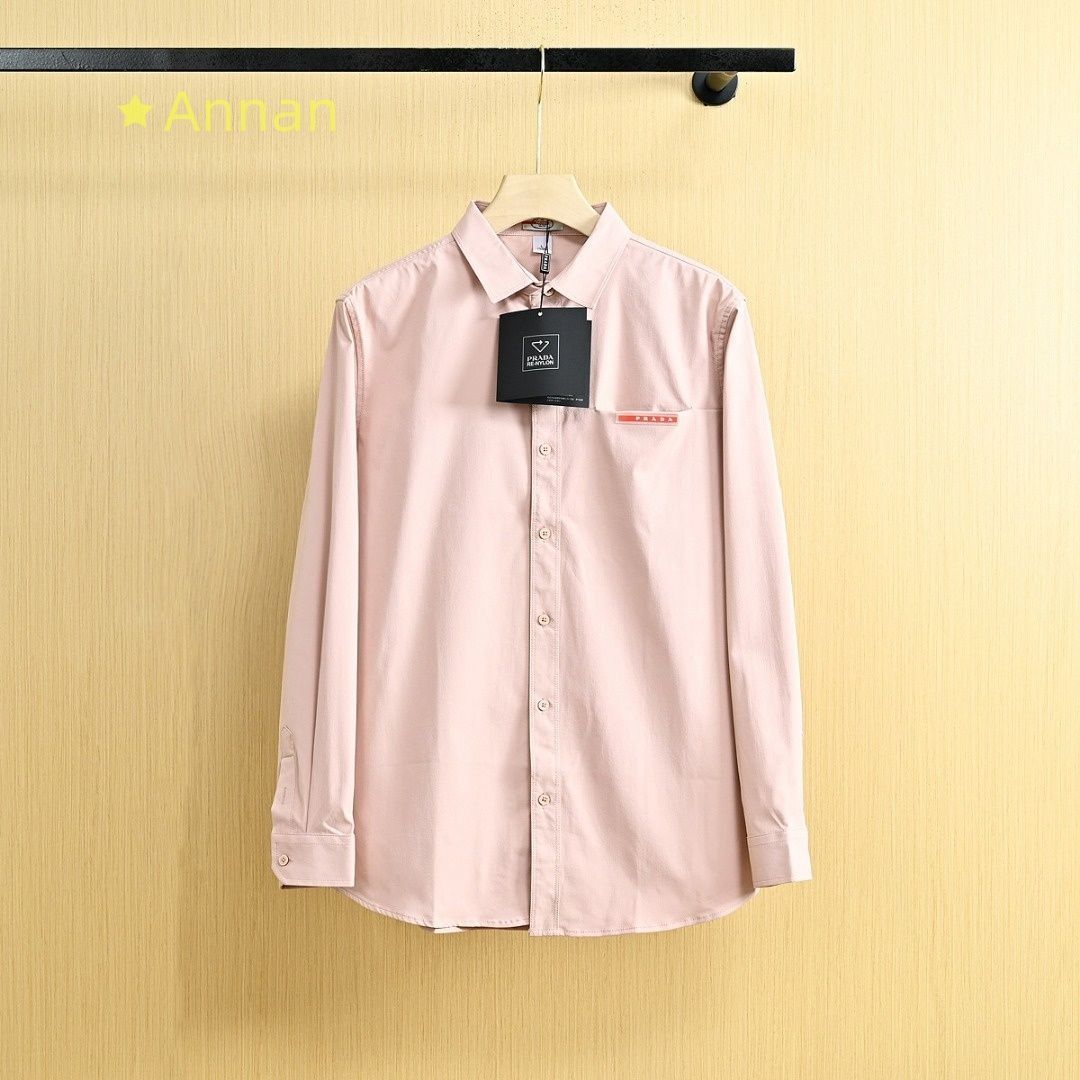 高級 人気商品新品 タグ付 PRADA プラダ 長袖シャツ メンズ レディース ユニセックス カジュアル 高級 人気商品新品 タグ付 PRADA プラダ 長袖シャツ メンズ レディース ユニセックス カジュアル