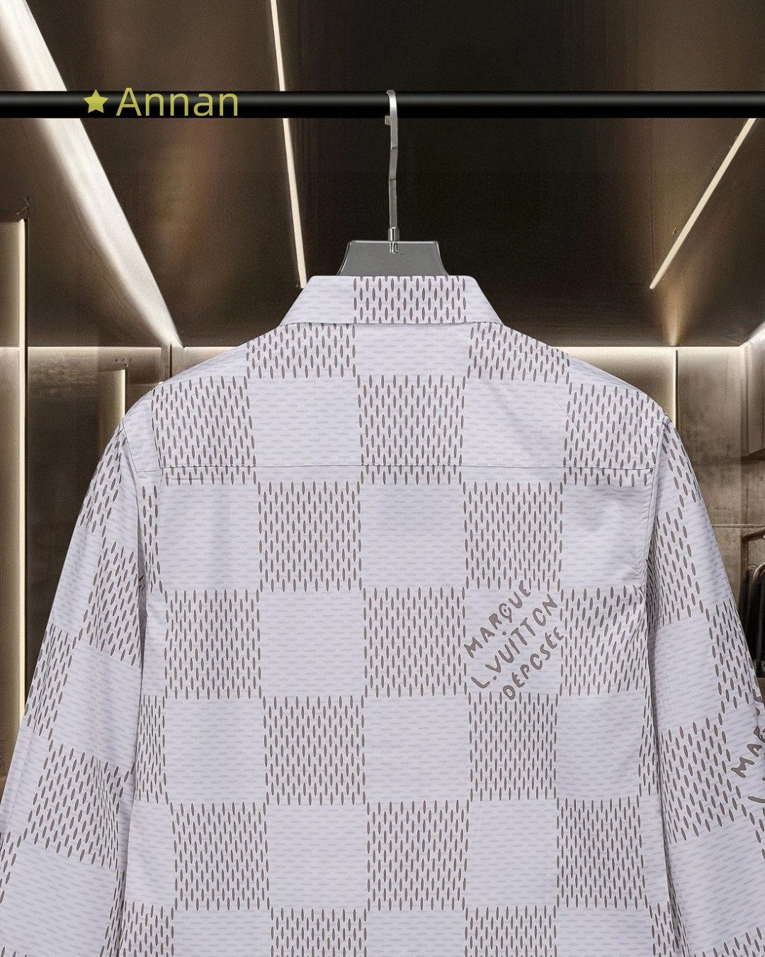 超極SSS美品 良品新品 タグ付 LV LOUIS VUITTON ルイヴィトン 長袖シャツ メンズ レディース ユニセックス カジュアル