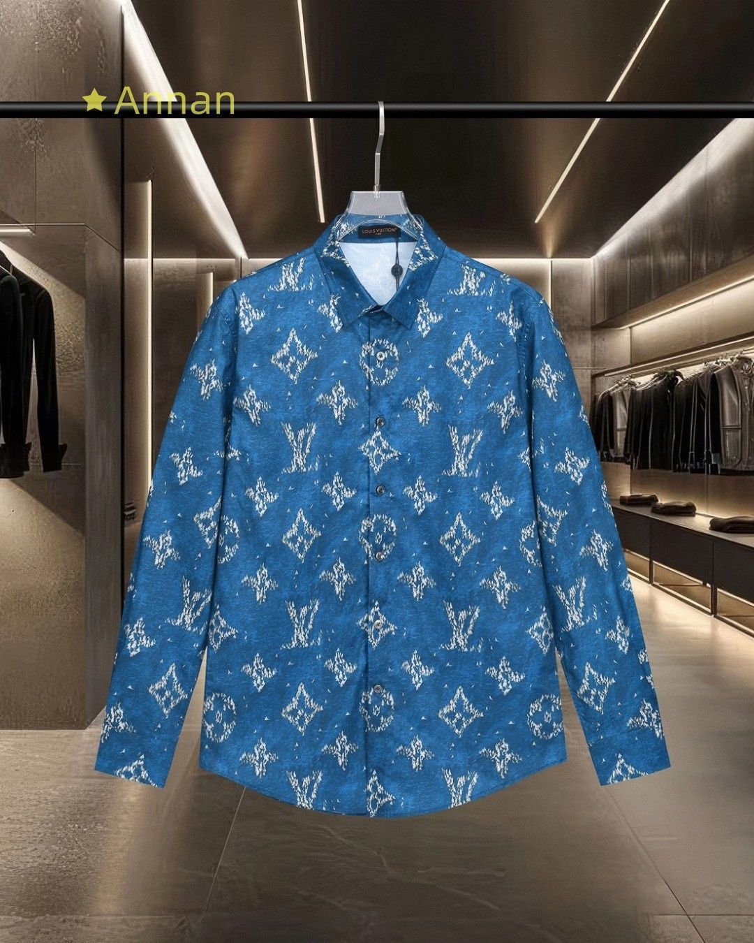 高級 人気商品新品 タグ付 LV LOUIS VUITTON ルイヴィトン 長袖シャツ メンズ レディース ユニセックス カジュアル