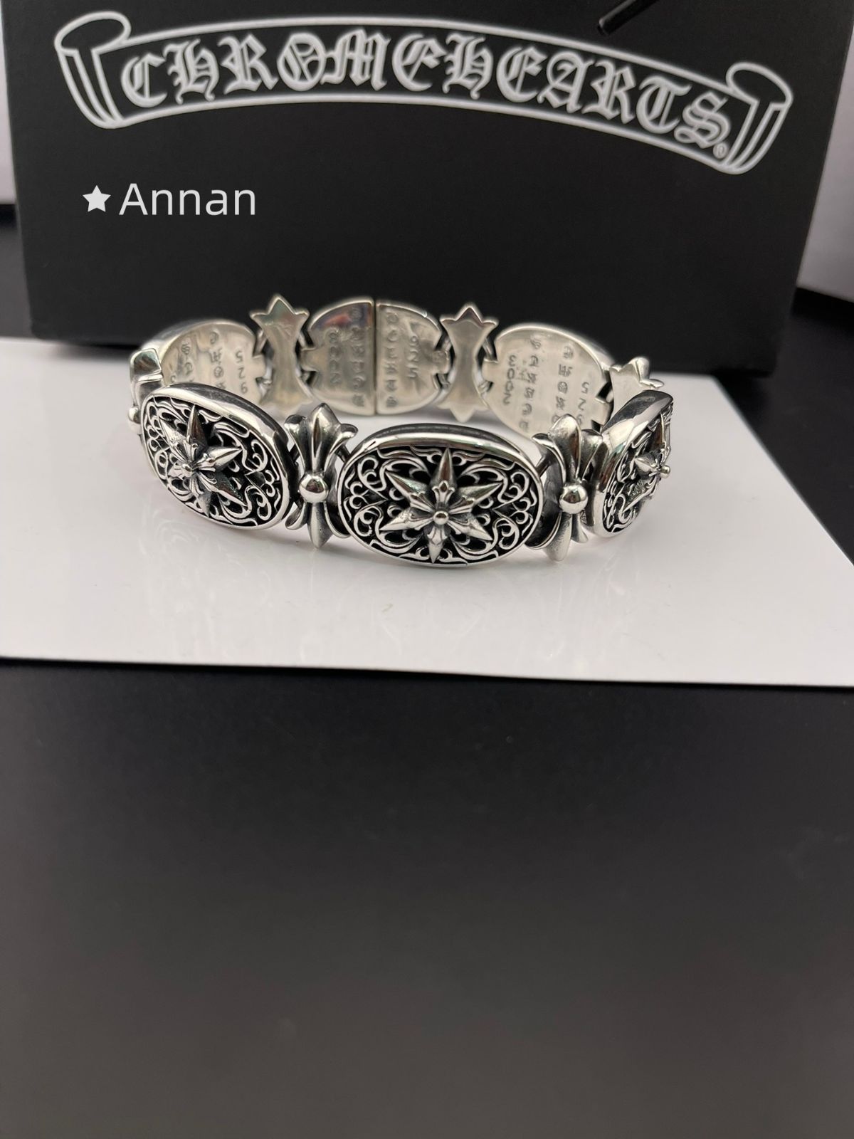 お洒落 即完売 新品！新品 CHROME HEARTS クロムハーツ ブレスレット バングル リストバンド メンズ 結婚式 卒業式 清楚 イベント 入学式