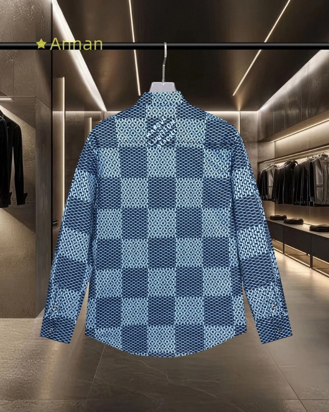 新品同様 人気 新品 タグ付 LV LOUIS VUITTON ルイヴィトン 長袖シャツ メンズ レディース ユニセックス カジュアル