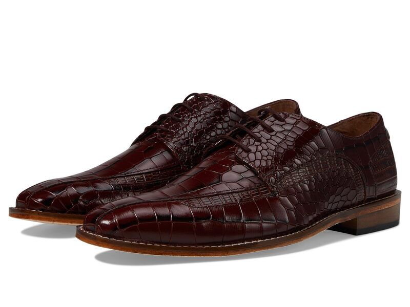 ステイシーアダムス メンズ シューズ オックスフォード レース Stacy Adams Gabardo Bike Toe LaceUp Cognac