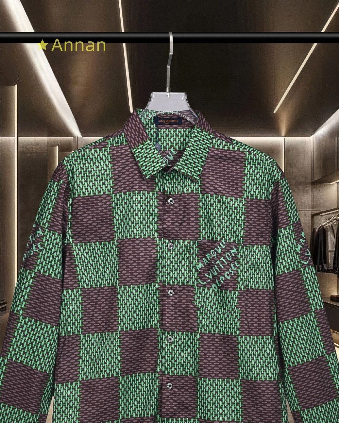 限界価格美品 新品 タグ付 LV LOUIS VUITTON ルイヴィトン 長袖シャツ メンズ レディース ユニセックス カジュアル
