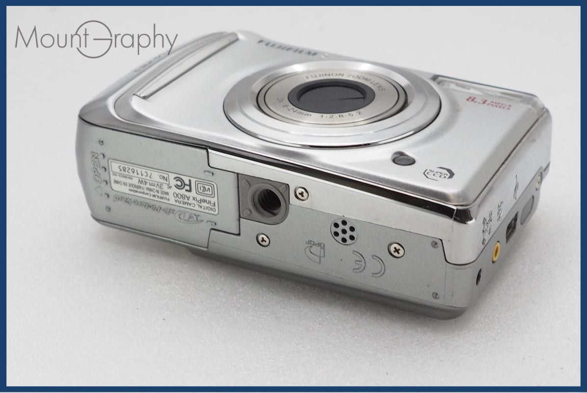 動作保証】 FUJIFILM フジフィルム FinePix A800 単三電池仕様 同梱