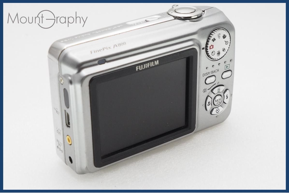 動作保証】 FUJIFILM フジフィルム FinePix A800 単三電池仕様 同梱