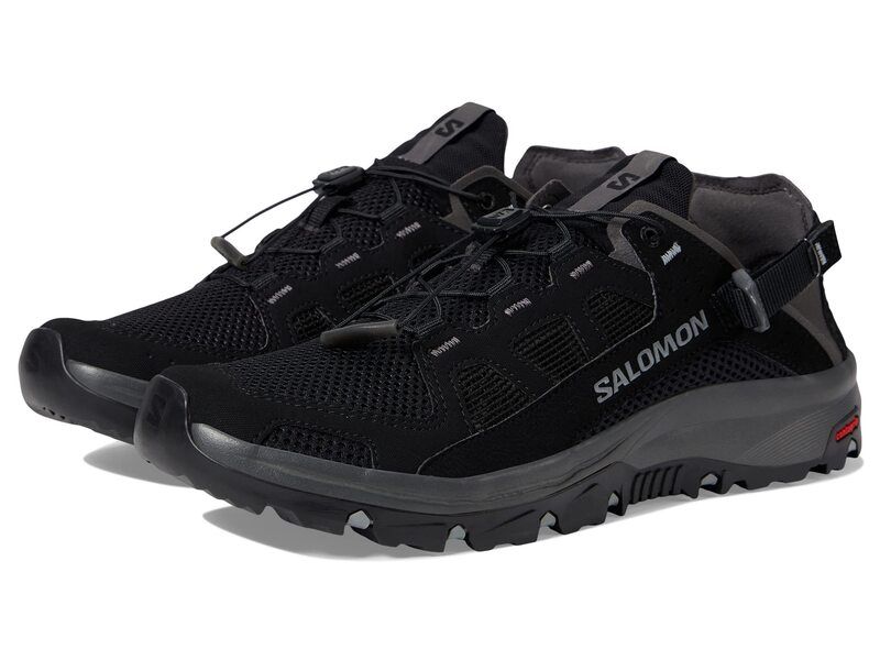 サロモン メンズ シューズ スニーカー Salomon Techamphibian 5 Black Magnet Mo ブラック