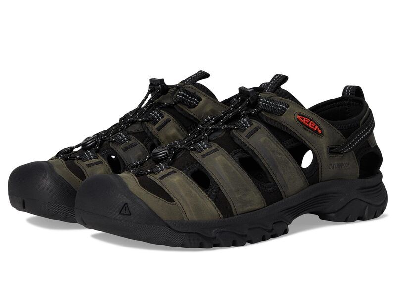 キーン メンズ シューズ サンダル KEEN Targhee III Sandal GreyBlack ブラック
