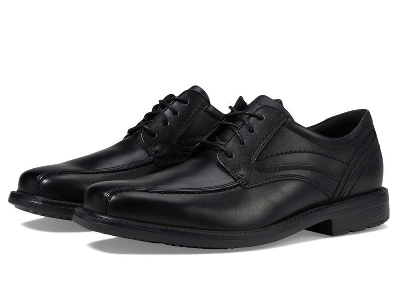 ロックポート メンズ シューズ オックスフォード Rockport Styleader 2 Bike Toe Oxford Black Waxed Cal ブラック