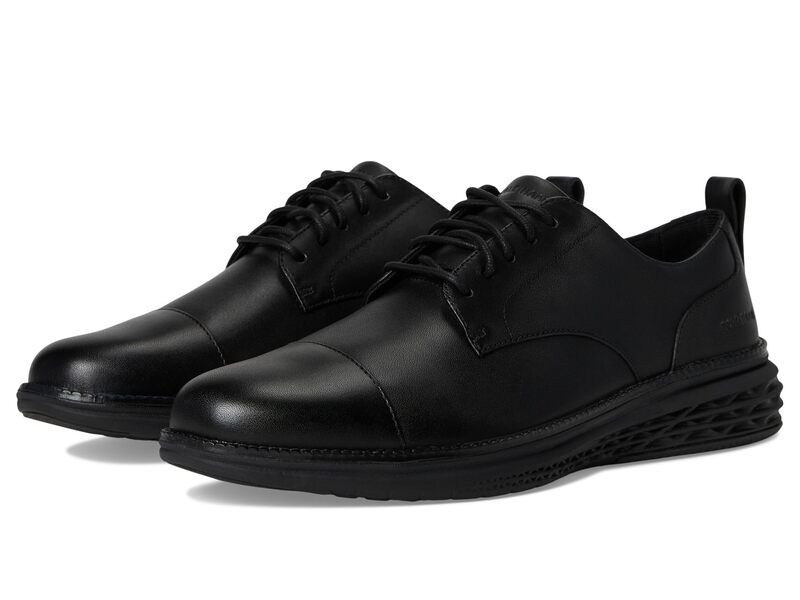 コールハーン メンズ シューズ オックスフォード キャップ Cole Haan Grand Hurrion Cap Toe Oxford BlackBlack ブラック