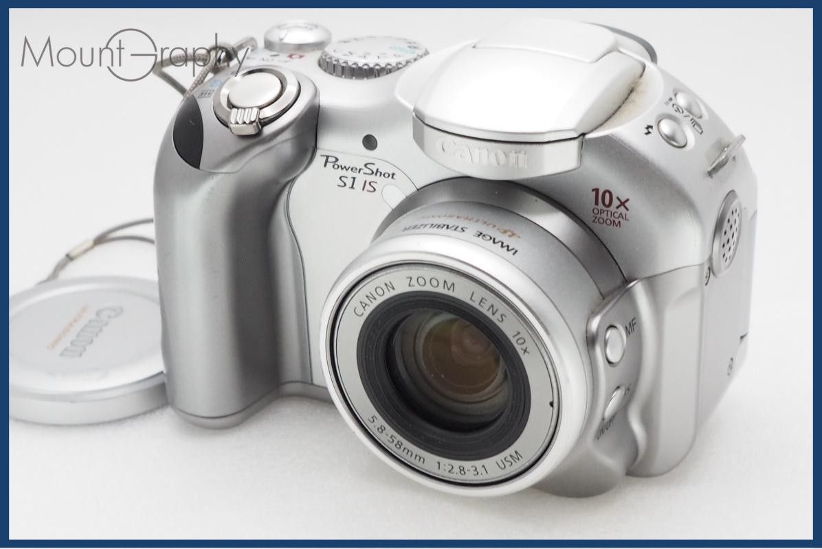 【動作保証】 CANON キヤノン PowerShot S1 IS 単三電池仕様 同梱無料 #i11133