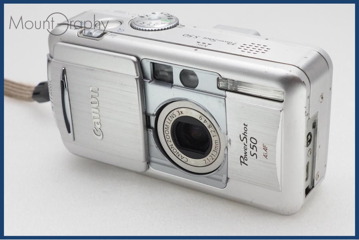 難あり CANON キヤノン PowerShot S50 同梱無料 #i11135 難あり CANON キヤノン PowerShot S50 同梱無料 #i11135 - メルカリ