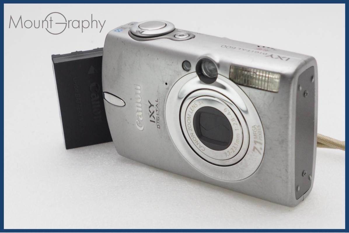 【動作保証】 CANON キヤノン IXY DIGITAL 600 バッテリーのみ付属 同梱無料 #i11138