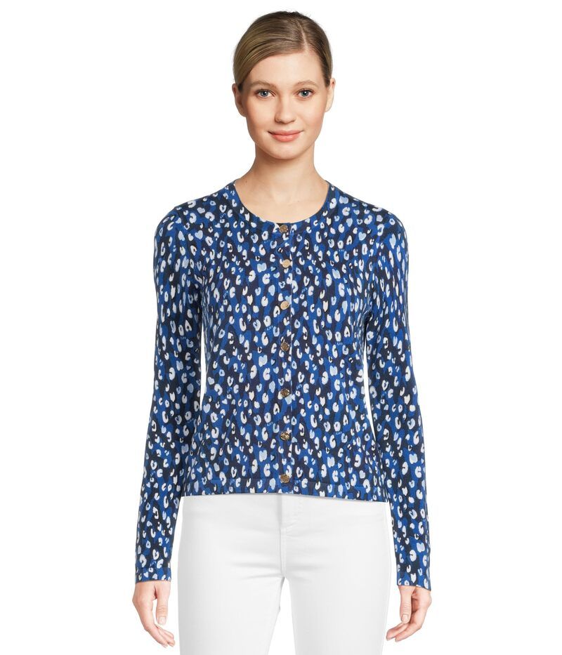リリーピュリッツァー レディース アウター ニット・セーター カーディガン Lilly Pulitzer Fairley Cardigan Starlight Navy Youre An Animal 15,185円