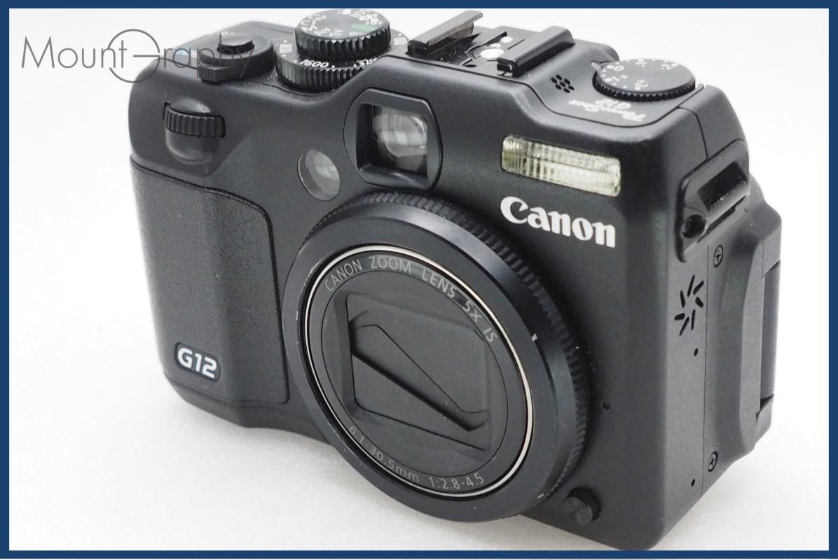 【動作保証】 CANON キヤノン PowerShot G12 同梱無料 #i11159