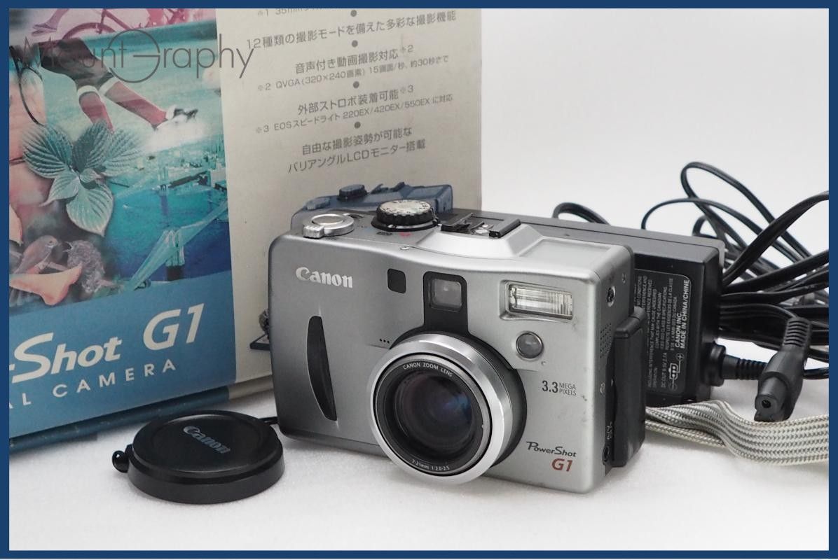 難あり CANON キヤノン PowerShot G1 元箱付 同梱無料 #i11164