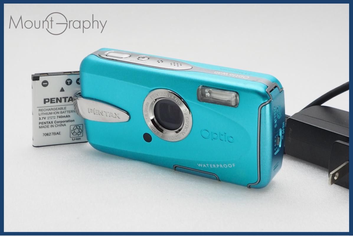 【動作保証】 PENTAX ペンタックス Optio W30 バッテリー&充電器付属 同梱無料 #i11165