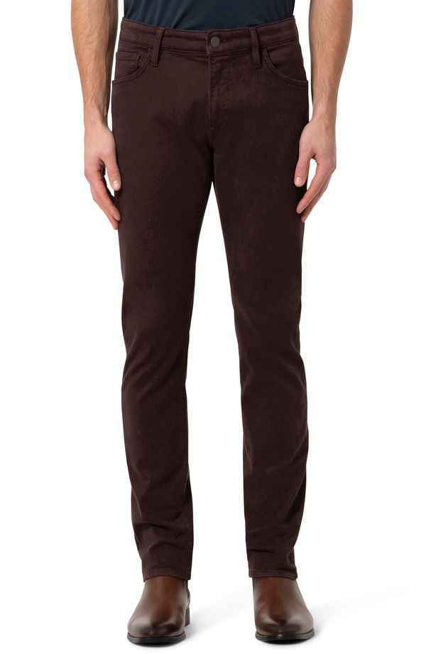 ３４ヘリテージ メンズ ボトムス カジュアルパンツ ストレート 34 Heritage Courage Stretch Twill Straight Leg Pants Burgundy Diagon
